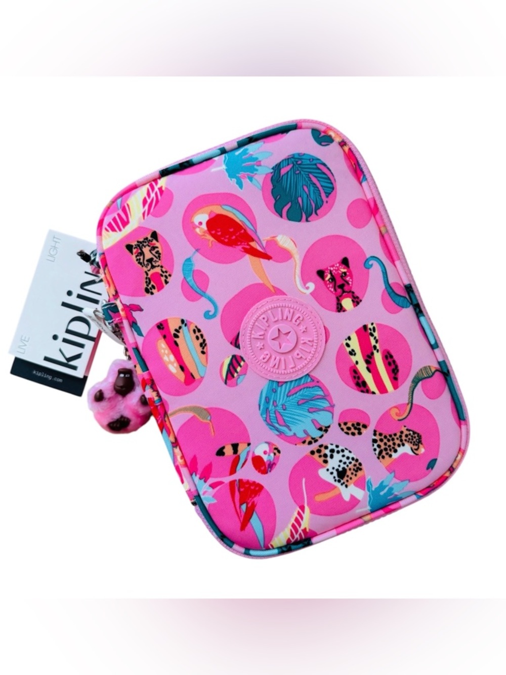 Kipling 100 Pens Cosmetic Case Accessories Safari  Party